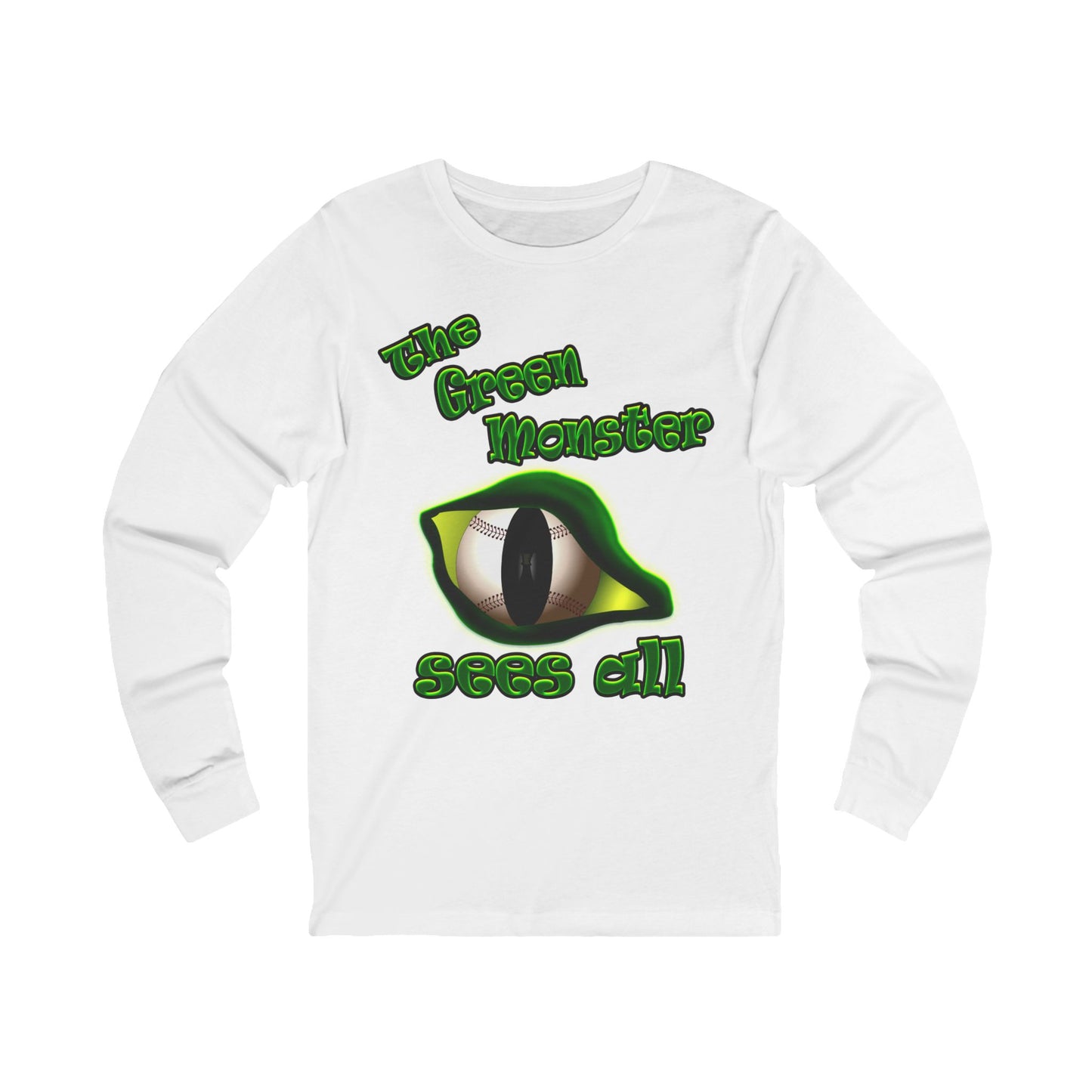 green monster - Unisex Jersey Long Sleeve Tee