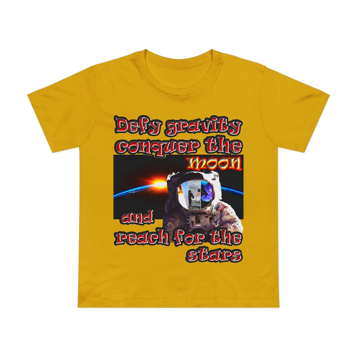 defy conquer reach - Women’s Maple Tee