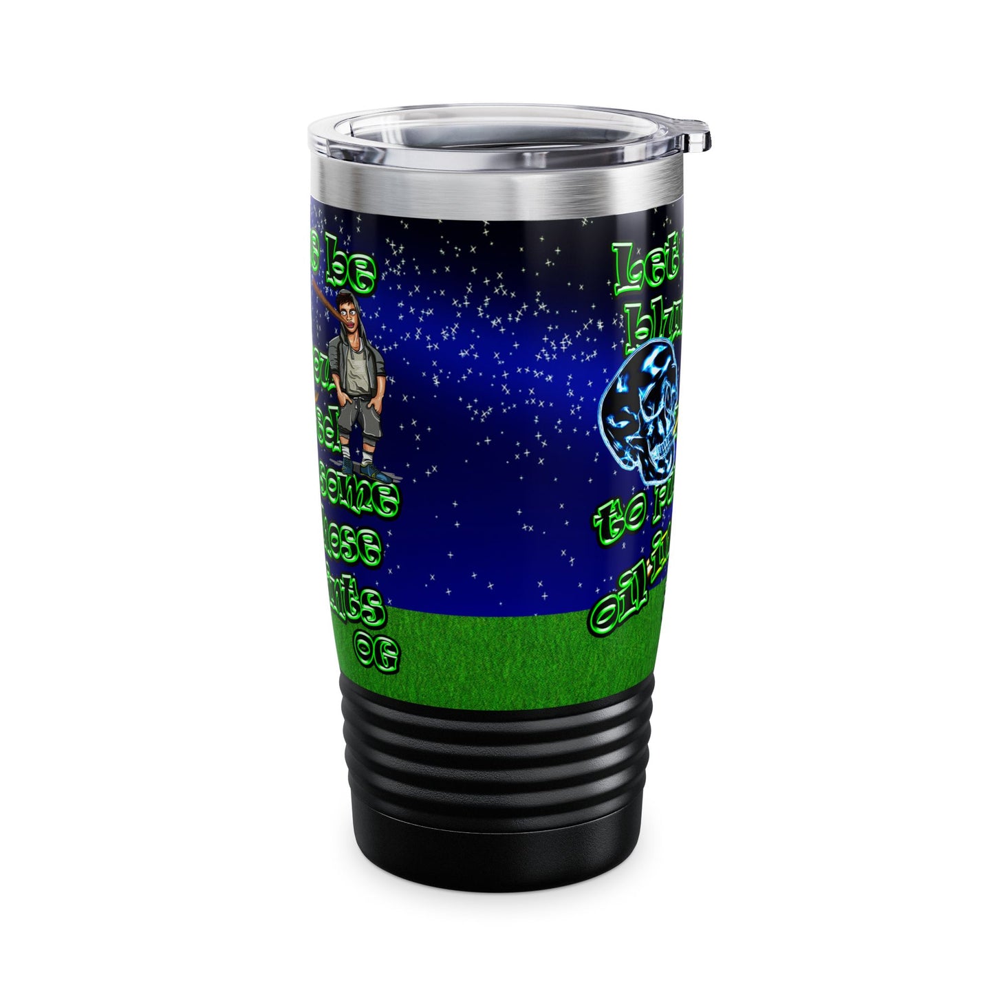 og - Ringneck Tumbler, 20oz ('snoops' background)