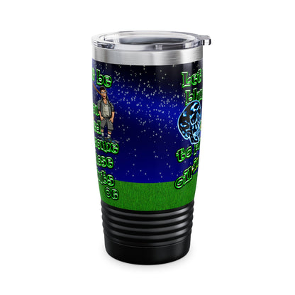 og - Ringneck Tumbler, 20oz ('snoops' background)