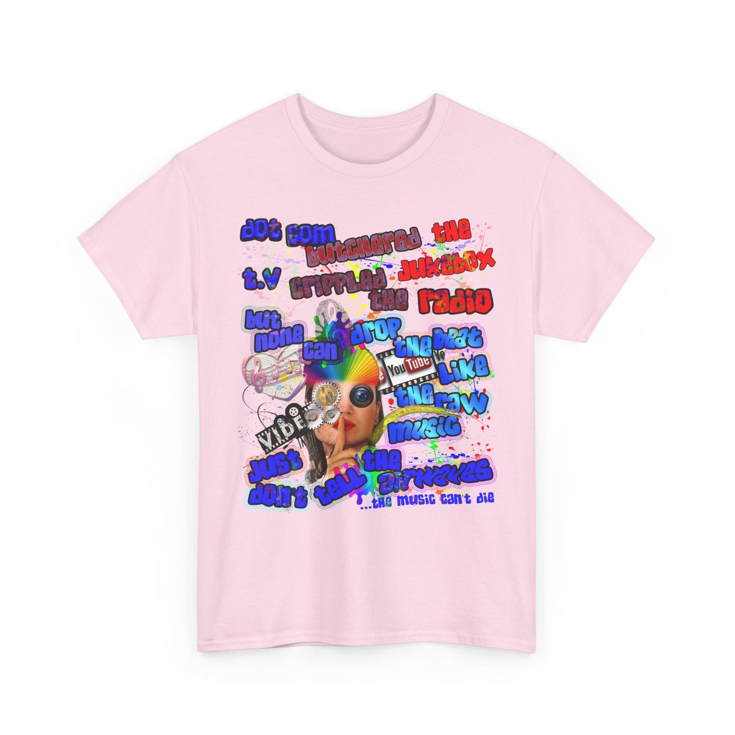 drop the beat - Unisex Heavy Cotton Tee