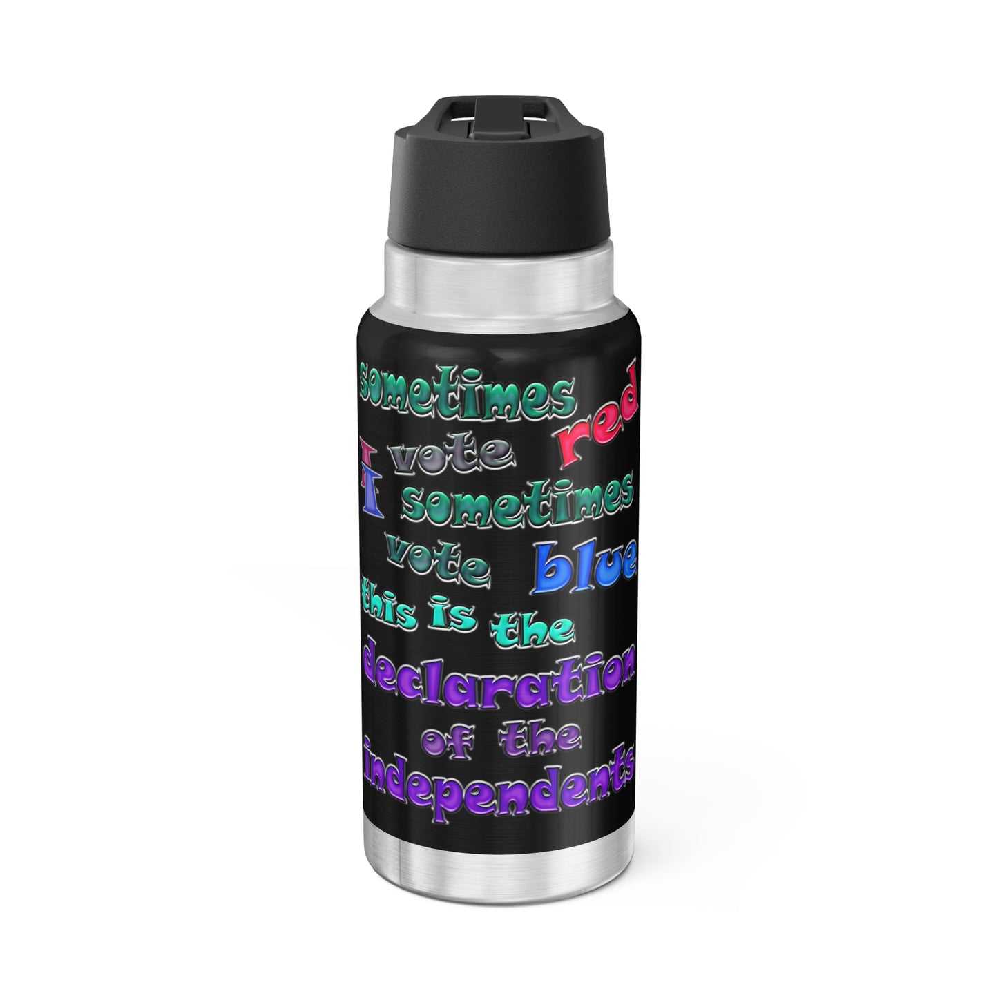 declaration of the independents - Gator Tumbler, 32oz (black)