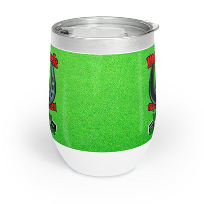 my luck - Chill Wine Tumbler (green turf)