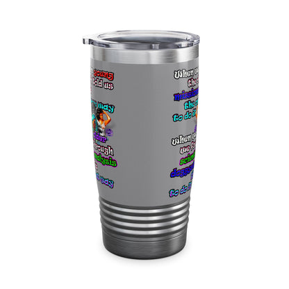 doggystyle - Ringneck Tumbler, 20oz (grey)