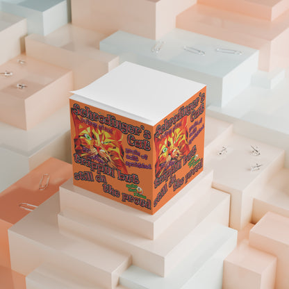 schrodinger's cat - note cube (crusta)