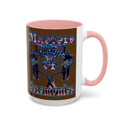 em cee squared - Accent Mug (brown)