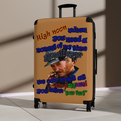 high noon - Suitcase (light brown)