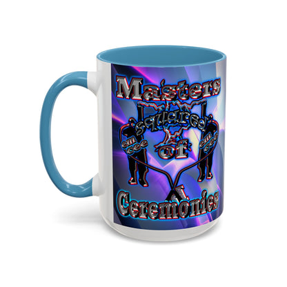 em cee squared - Accent Mug (grey-pink wave)