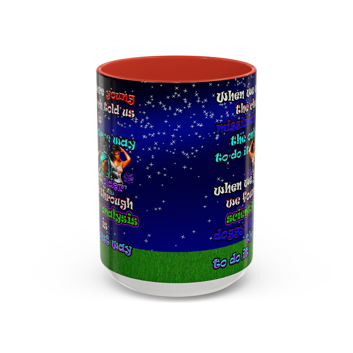 doggystyle - Accent Mug ('snoops' background)