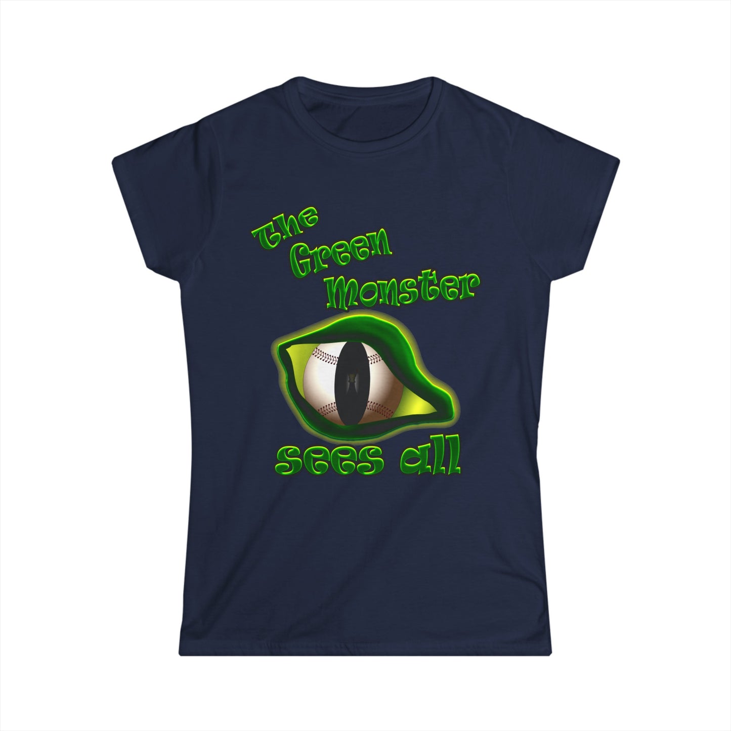 green monster - Women's Softstyle Tee