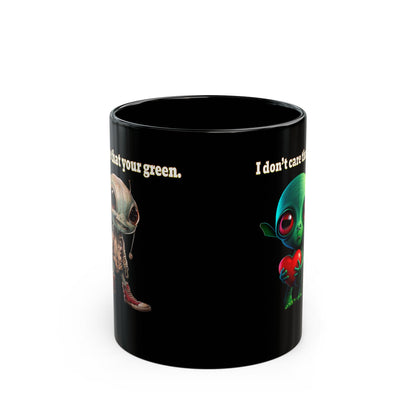I don't care that your grey - Black Mug