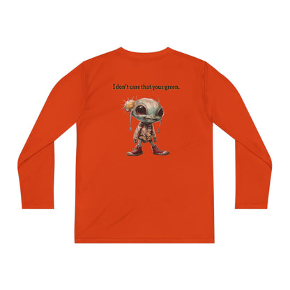 I don't care that your grey - Youth Long Sleeve Competitor Tee