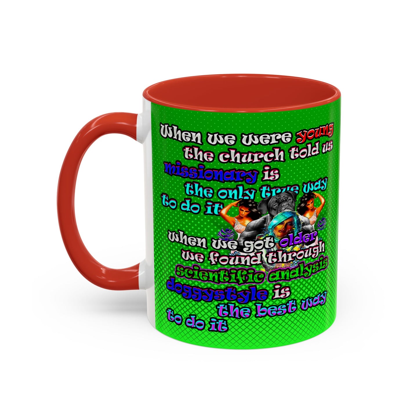 doggystyle - Accent Mug (logo green)