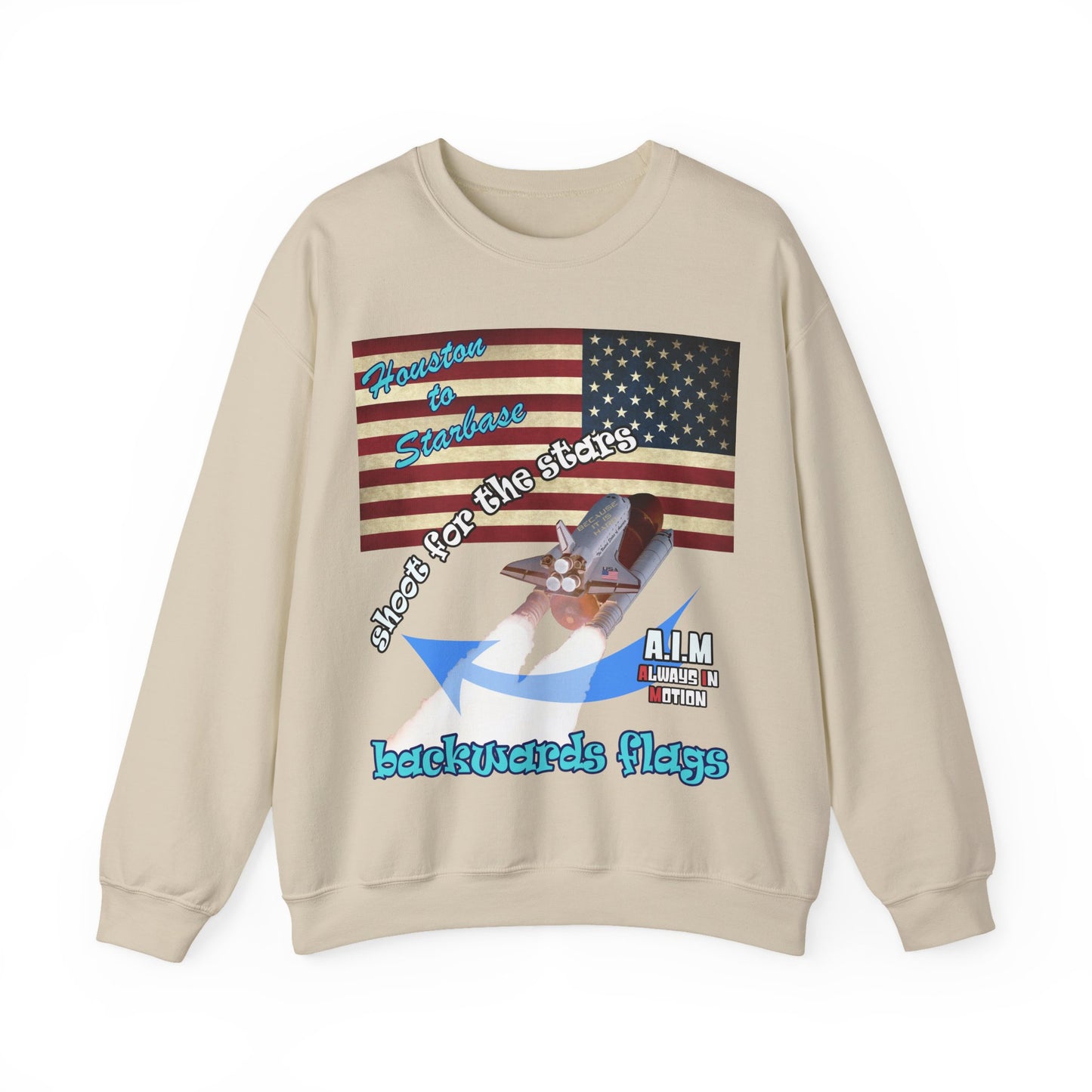 shoot for the stars - Unisex Heavy Blend™ Crewneck Sweatshirt