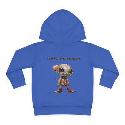 I don't care that your grey - Toddler Pullover Fleece Hoodie