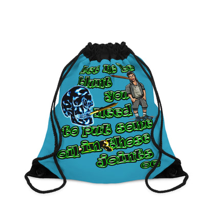 og - Drawstring Bag (turquoise)
