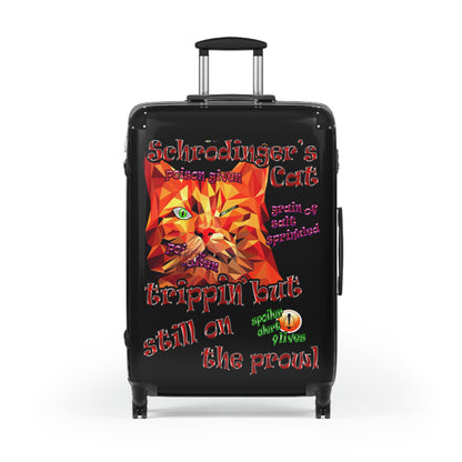 schrodinger's cat - Suitcase (black)