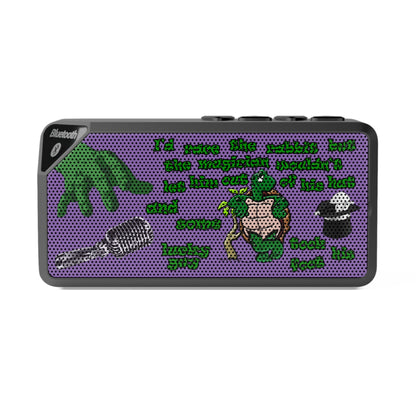turtle race - Jabba Bluetooth Speaker (light purple)