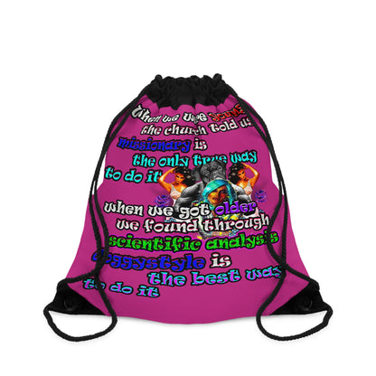 doggystyle - Drawstring Bag (pink)