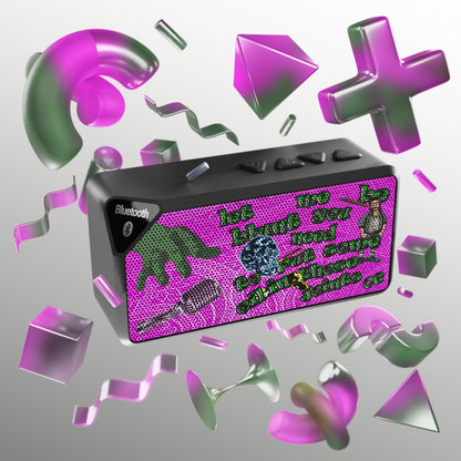 og - Jabba Bluetooth Speaker (pink swirl)
