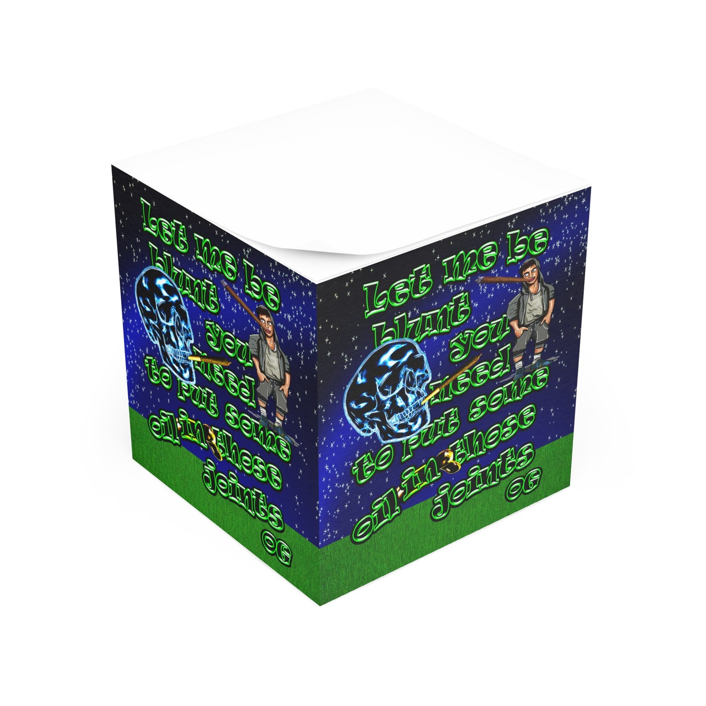 og - note cube ('snoops' background)