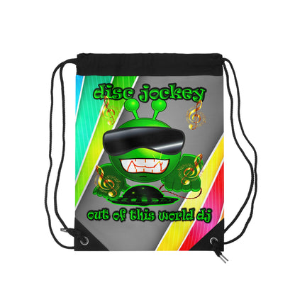 disc jockey - Drawstring Bag (rainbow split)