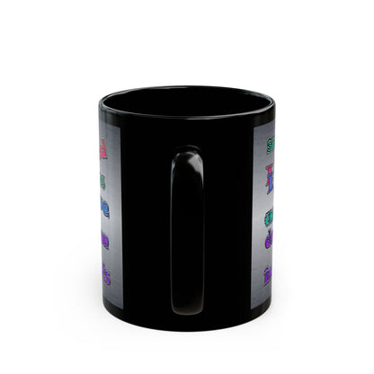 declaration of the independents - Black Mug (brushed nickel)