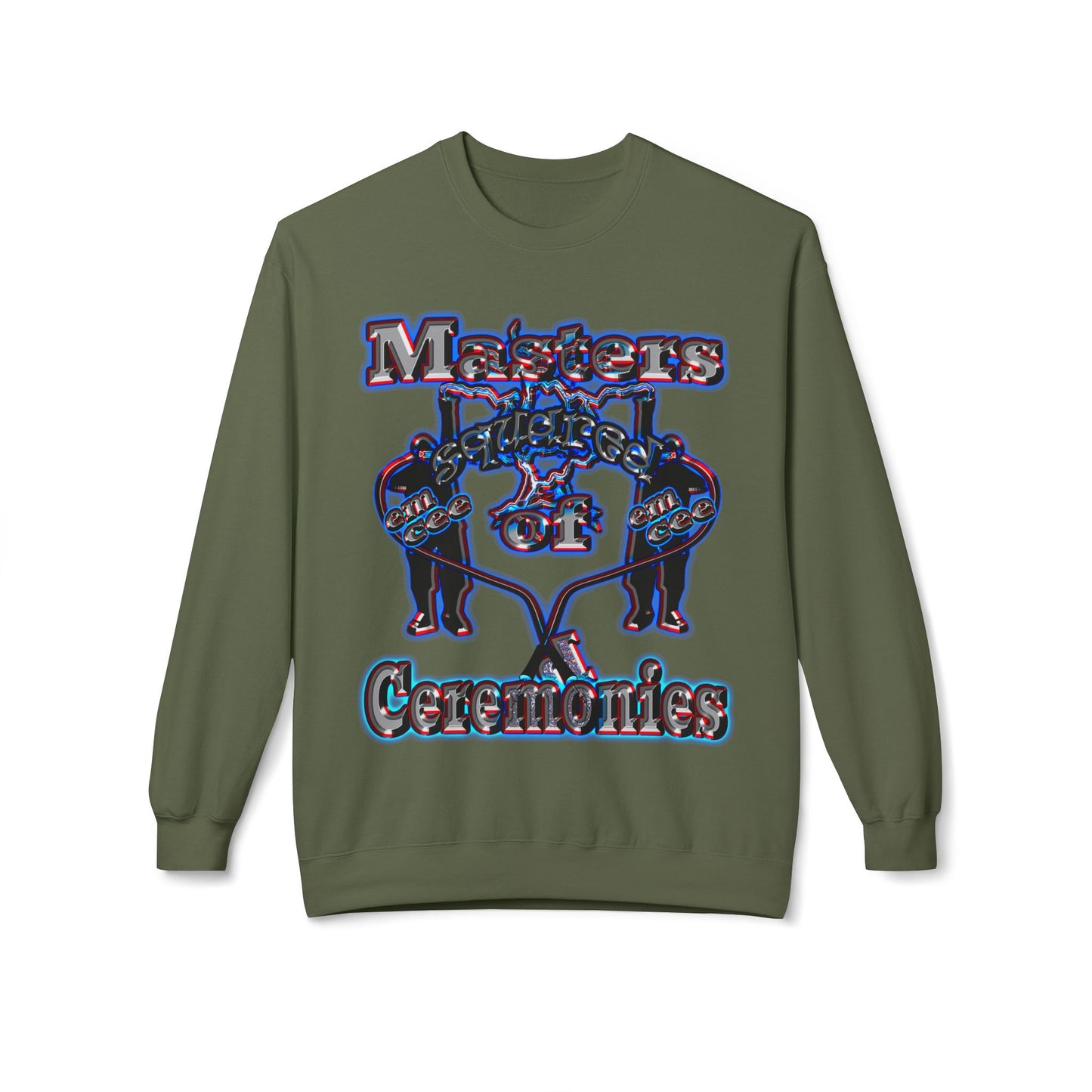 em cee squared - Unisex Midweight Softstyle Fleece Crewneck Sweatshirt