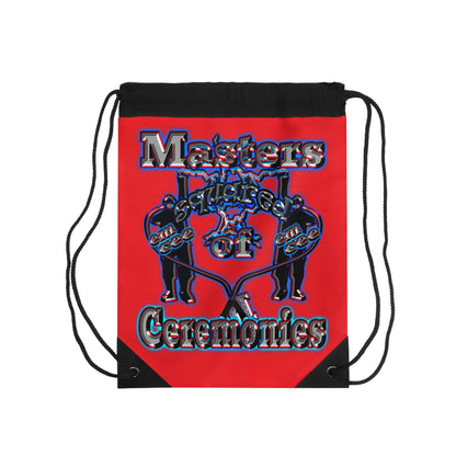 em cee squared - Drawstring Bag (red)