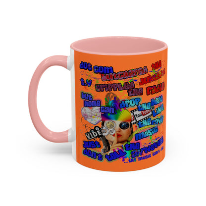 drop the beat - Accent Mug (crusta)