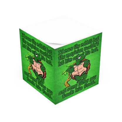 turtle race - note cube (green turf)