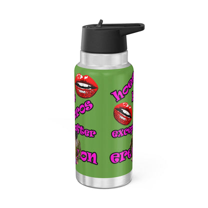 hoes b4 bros - Gator Tumbler, 32oz (green)