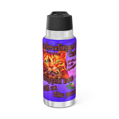 schrodinger's cat - Gator Tumbler, 32oz  (purple-pink wave)