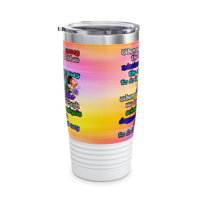 doggystyle - Ringneck Tumbler, 20oz (color blur)