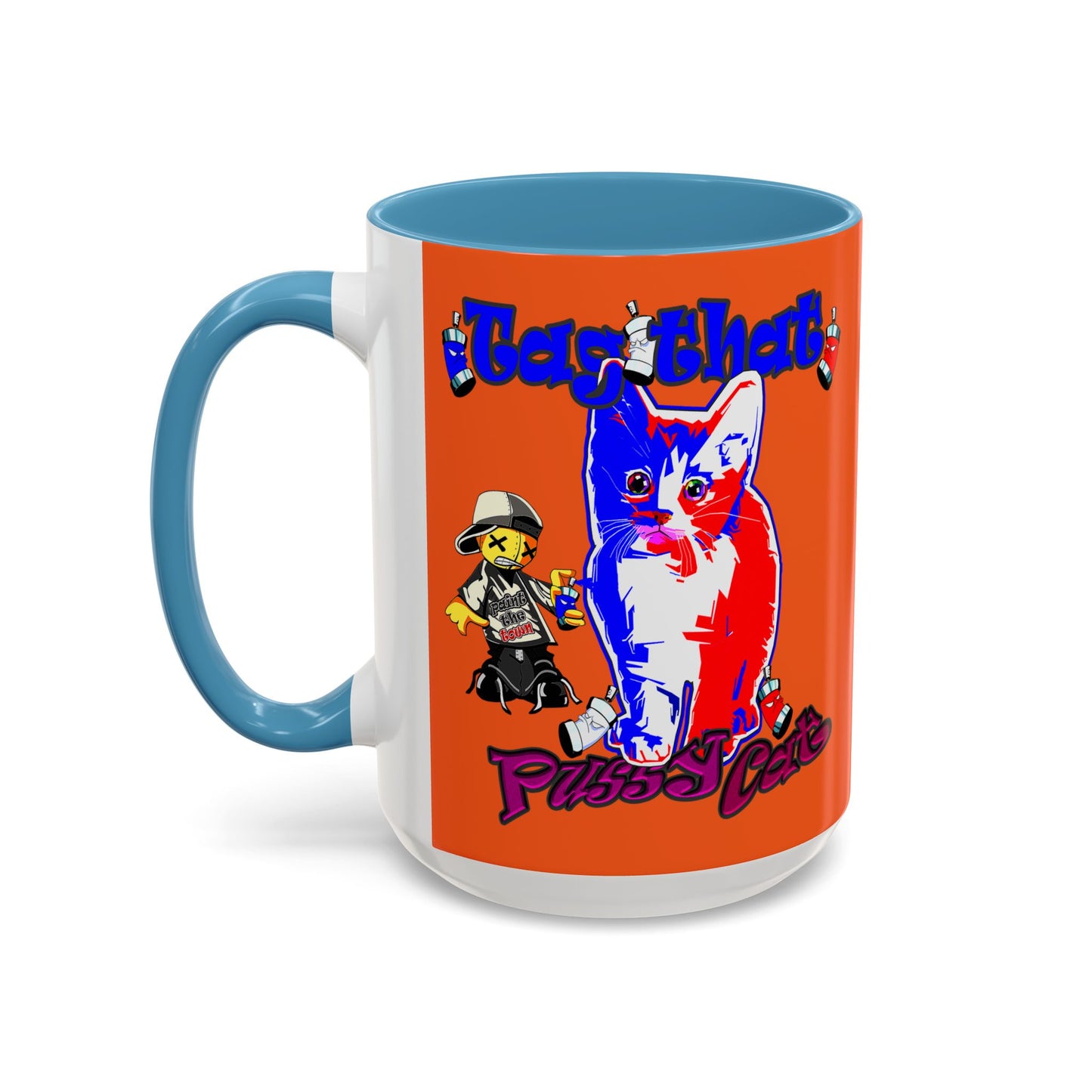 tag that - Accent Mug (orange)