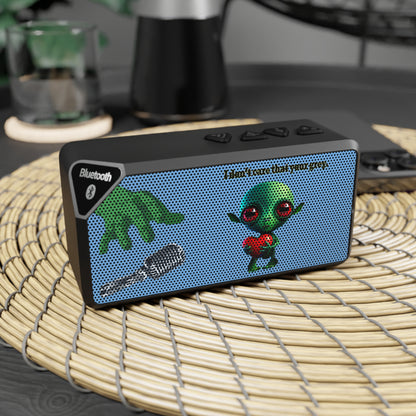 I don't care that your grey - Jabba Bluetooth Speaker (light blue)