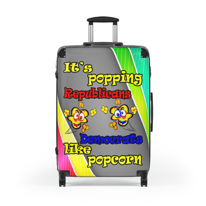 popping like popcorn - Suitcase (rainbow split)