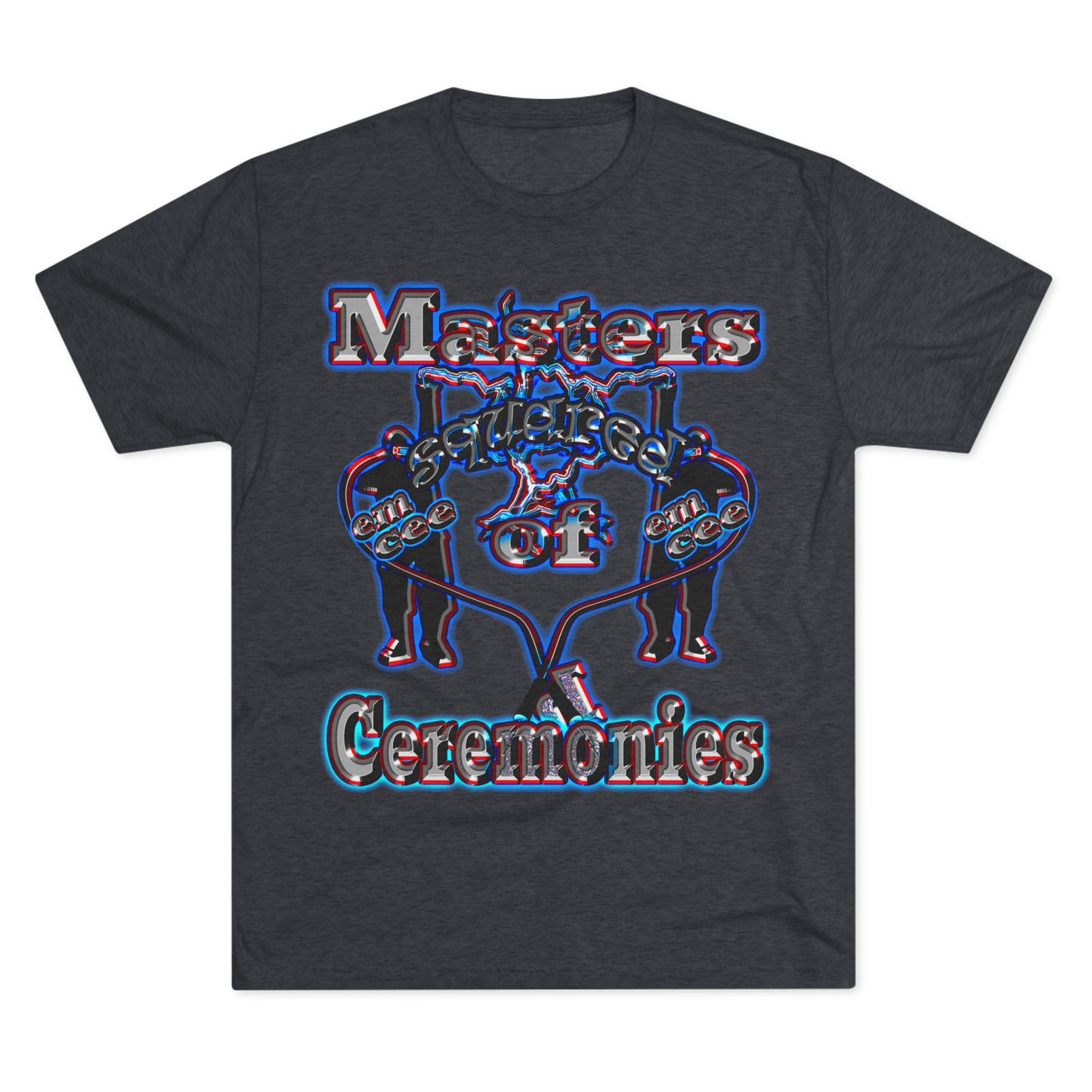 em cee squared - Unisex Tri-Blend Crew Tee