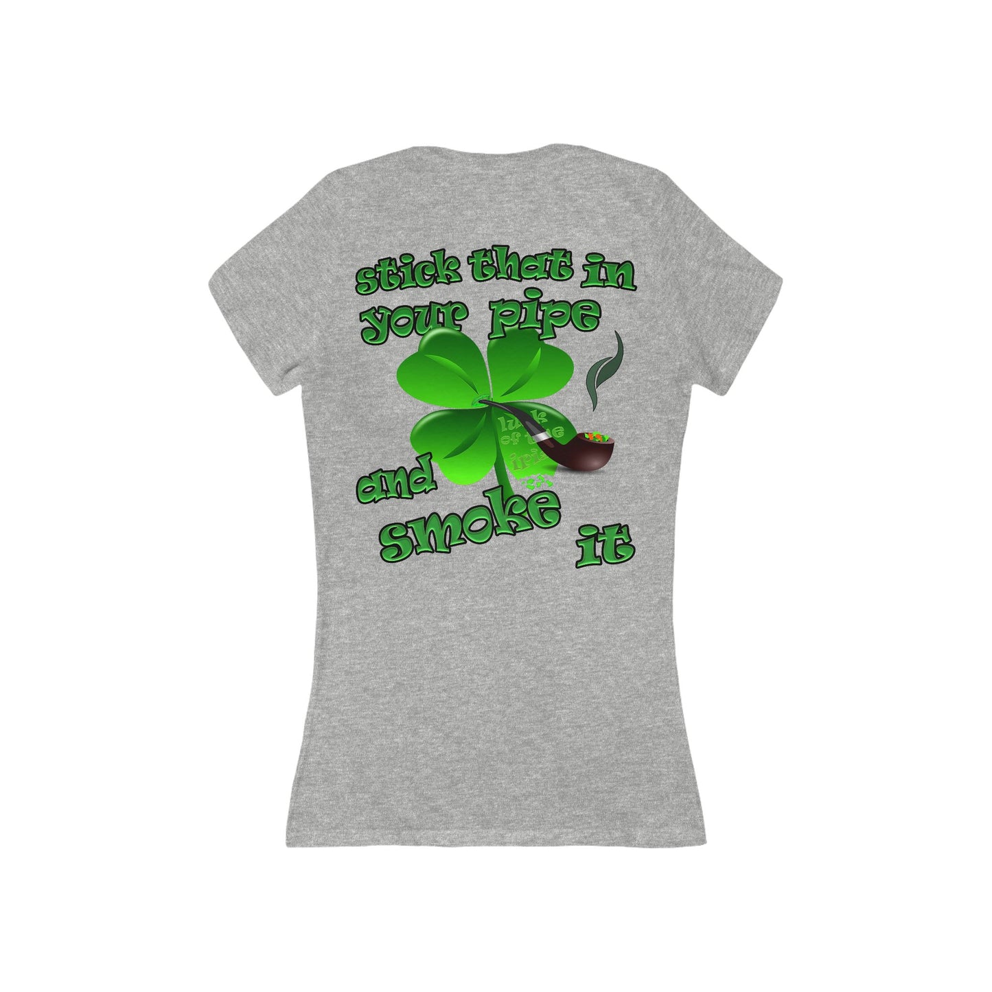 celtics logo - Women's Jersey Short Sleeve Deep V-Neck Tee