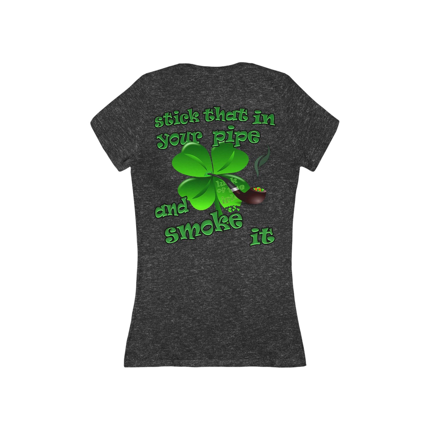 celtics logo - Women's Jersey Short Sleeve Deep V-Neck Tee