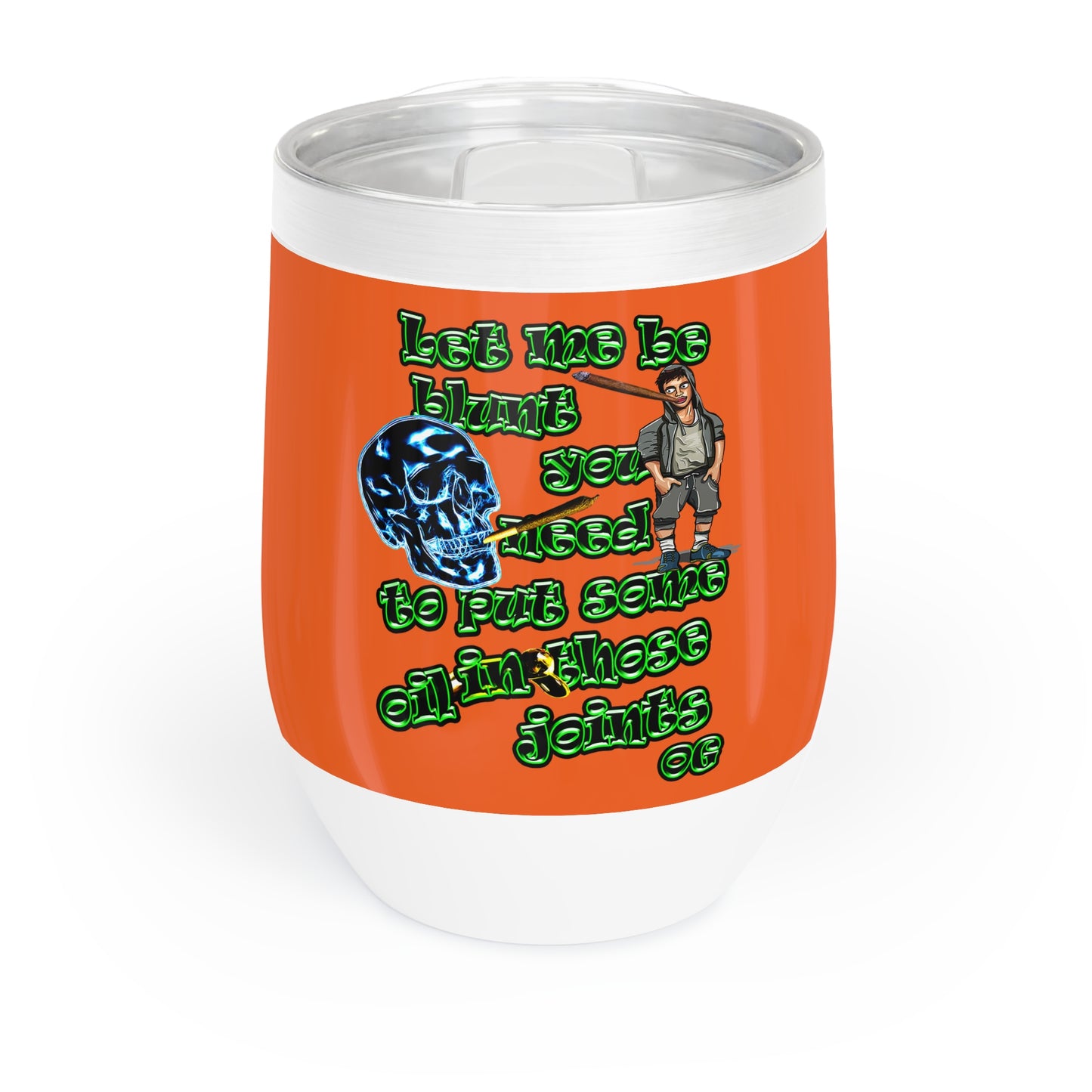 og - Chill Wine Tumbler (orange)