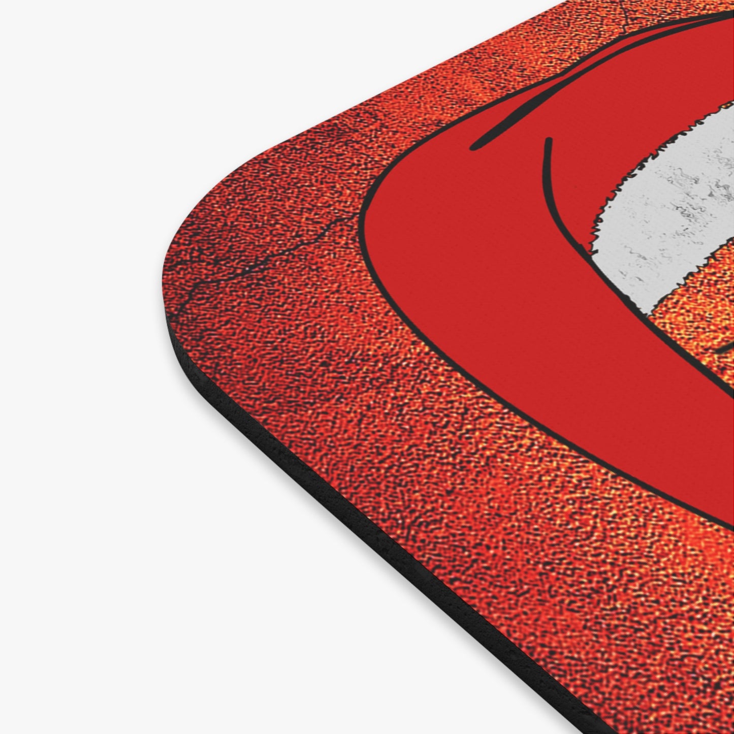 santa's shoes - Mouse Pad (Rectangle) (burnt orange)