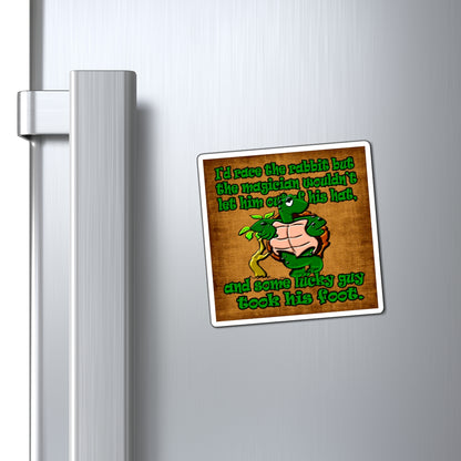 turtle race - Magnets - (brown papyrus)