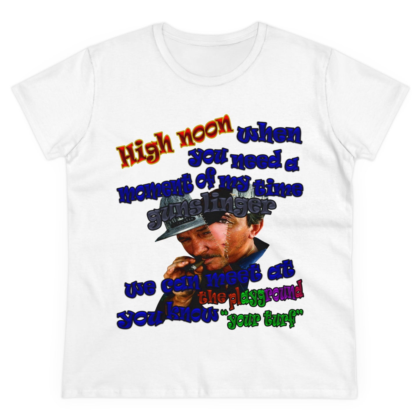 high noon - Women's Midweight Cotton Tee