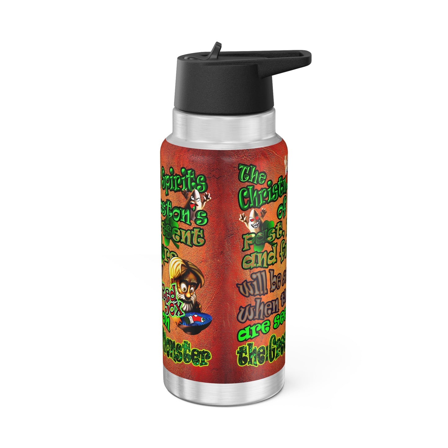 christmas spirits of boston - Gator Tumbler, 32oz  (burnt orange)