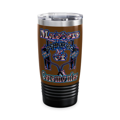 em cee squared - Ringneck Tumbler, 20oz (brown)