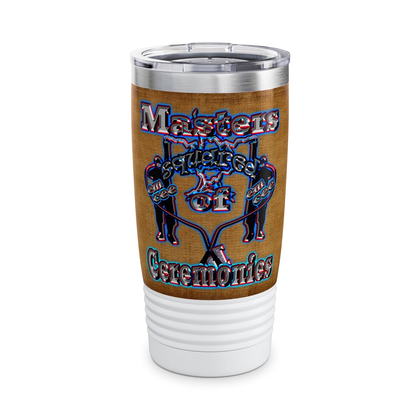 em cee squared - Ringneck Tumbler, 20oz (brown papyrus)