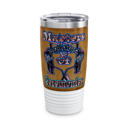 em cee squared - Ringneck Tumbler, 20oz (brown papyrus)