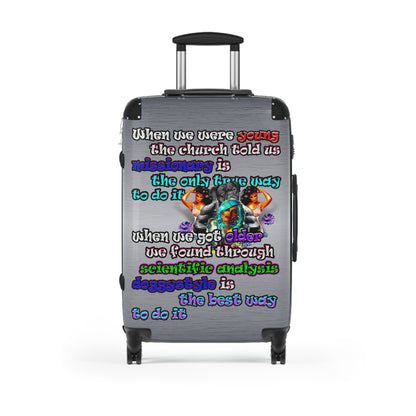 doggystyle - Suitcase (brushed nickel)