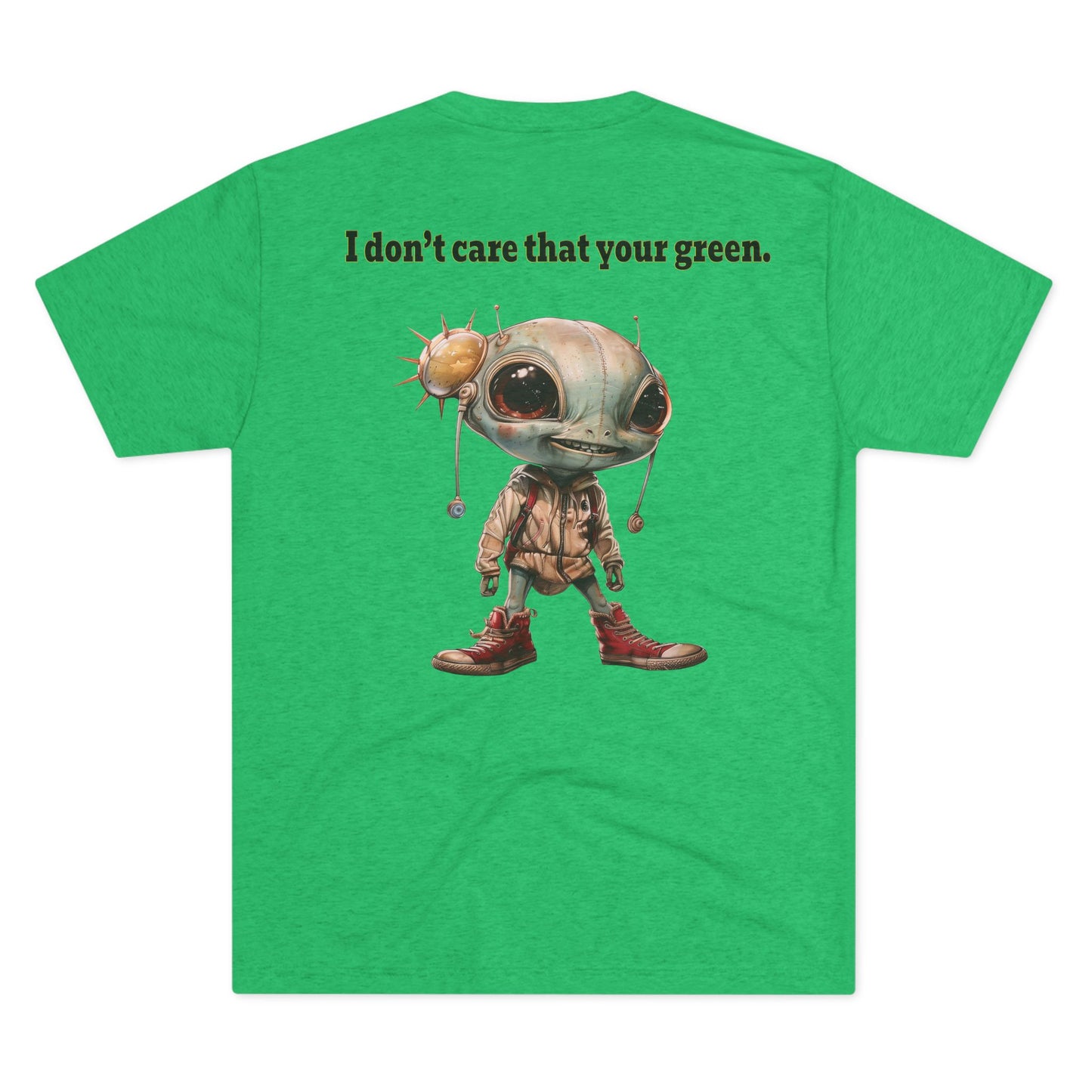I don't care that your grey - Unisex Tri-Blend Crew Tee